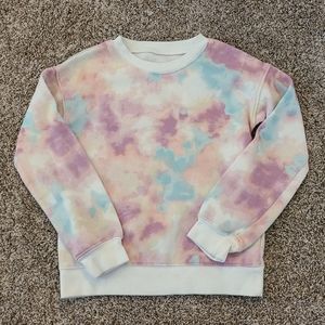 Girls tie-dye sweatshirt
